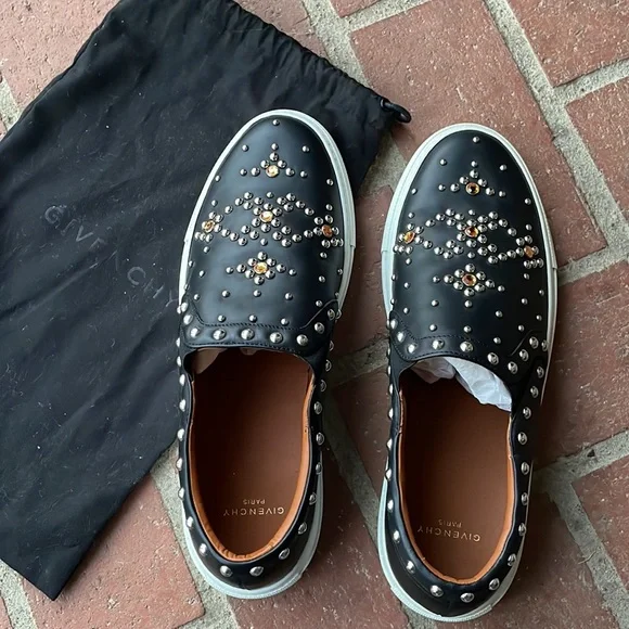 Givenchy studded slip on sneakers